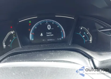 2019 Honda Civic Lx z USA, uszkodzony, nr VIN 2HGFC2F6XKH549519